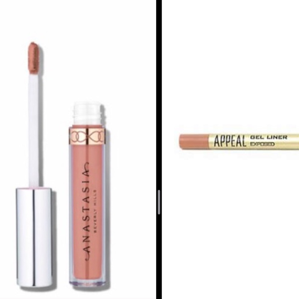 Anastasia Liquid Lipstick with appeal gel liner